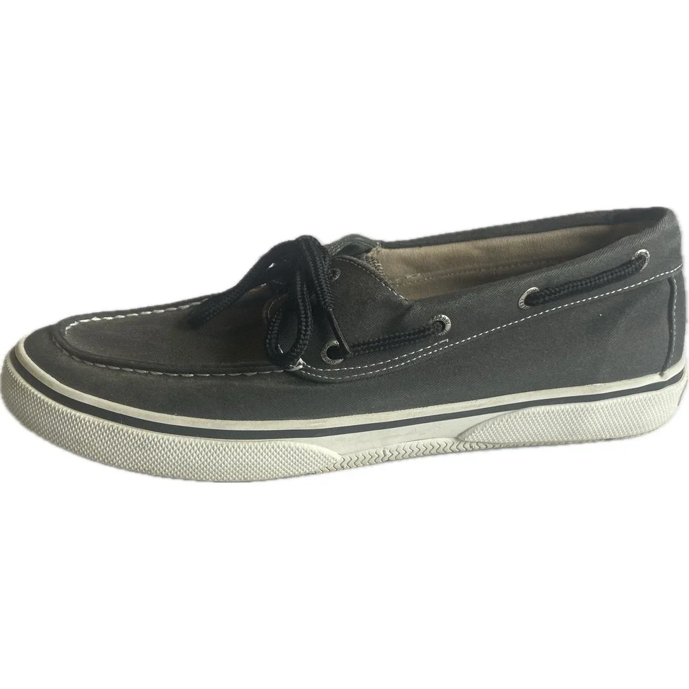 Sperry Top-Sider Men's Navy Canvas Boat Shoes US 11 Breathable Comfort